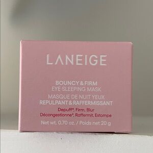 LANEIGE Pink Bouncy & Firm Eye Sleeping Mask